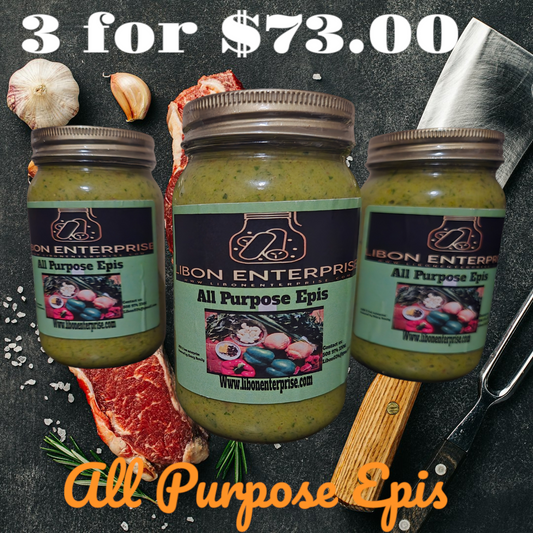 All Purpose Epis: 3 per caise